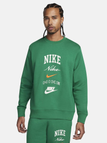 Худи и свитшоты NIKE CLUB BB CREW STACK GX модель FN2610-365 Фото
