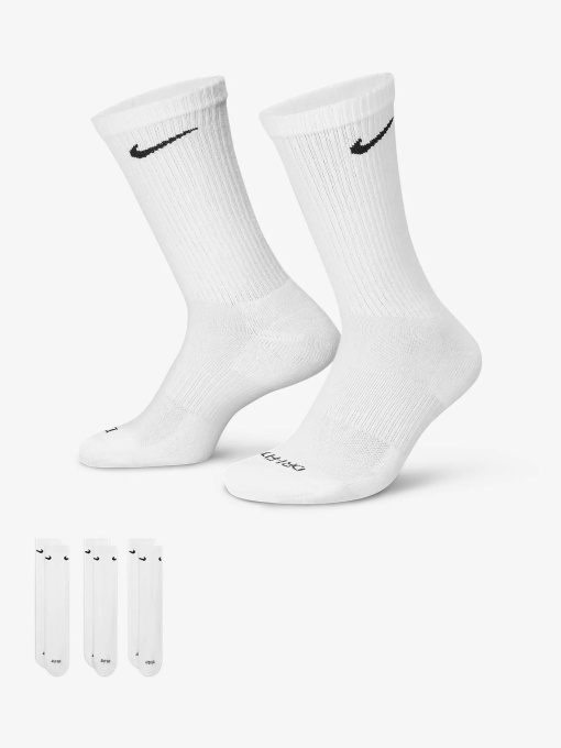 Носки и гольфы NIKE EVERYDAY PLUS CUSHIONED модель SX6888-100 Фото