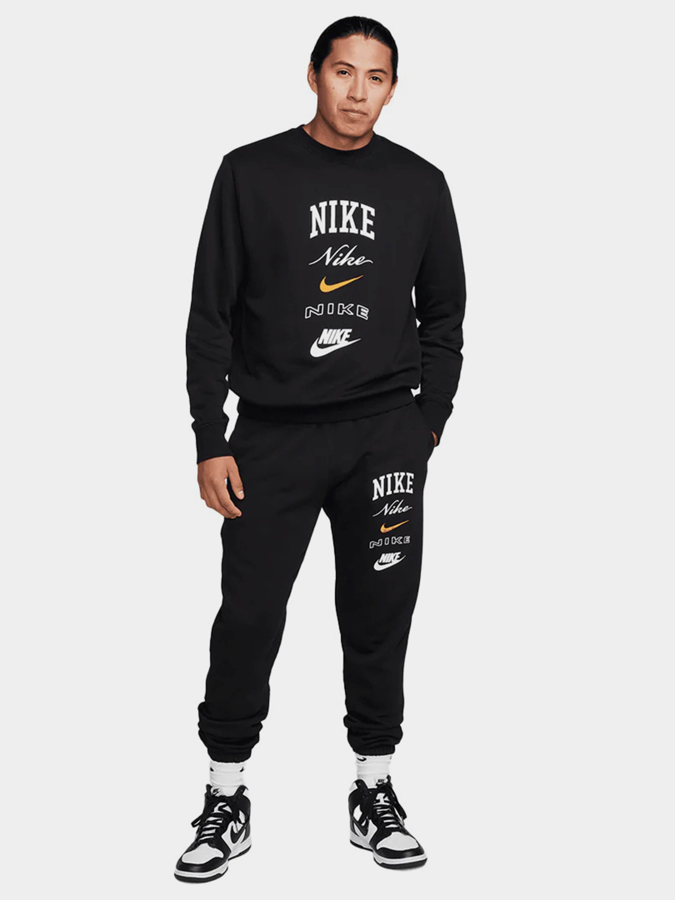 Штани NIKE CLUB BB CF STACK модель FN2643-010 Фото