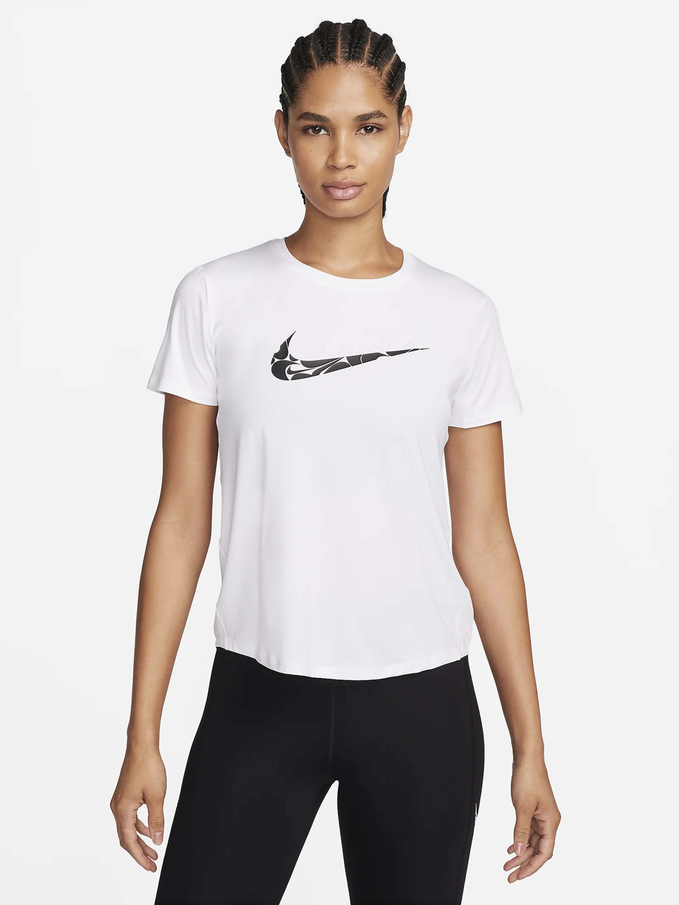 Футболки и поло NIKE DRI-FIT ONE SWOOSH модель FN2618-100 Фото