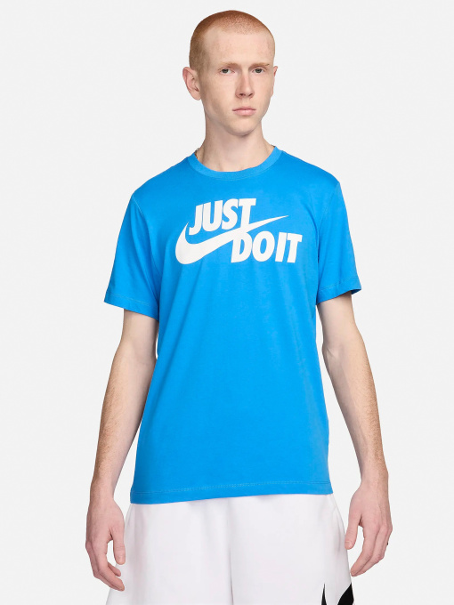 Футболки і поло NIKE SPORTSWEAR JUST DO IT модель AR5006-437 Фото