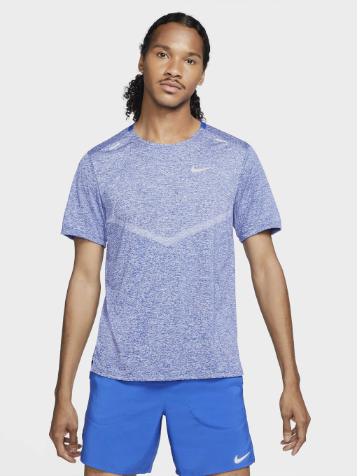 Футболки і поло NIKE DRI-FIT SHORT-SLEEVE RUNNING модель CZ9184-482 Фото