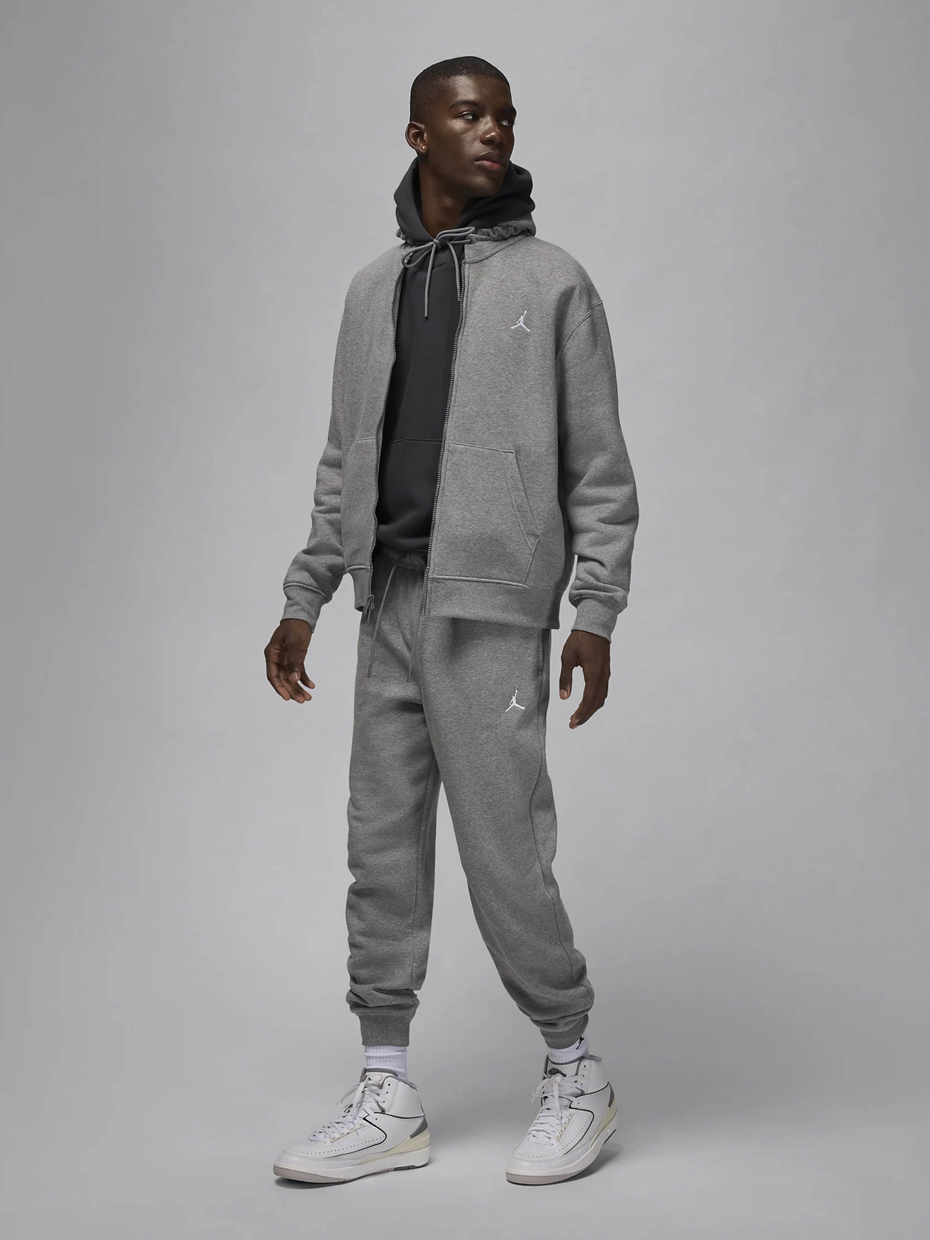 Штани NIKE JORDAN BROOKLYN FLEECE модель FV7277-091 Штани NIKE JORDAN BROOKLYN FLEECE модель FV7277-091 Фото