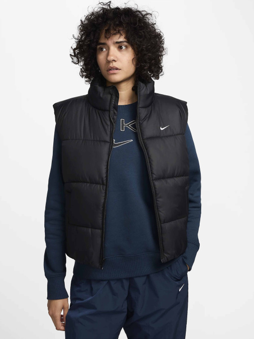 Куртки и дубленки NIKE SPORTSWEAR CLASSIC PUFFER THER модель FZ5922-010 Фото