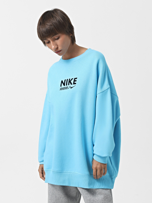 Худи и свитшоты NIKE OVERSIZED FLEECE CREWNECK модель HM4318-416 Фото