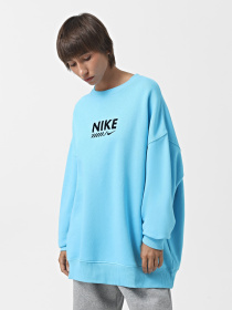 Худі та світшоти NIKE OVERSIZED FLEECE CREWNECK модель HM4318-416 Фото