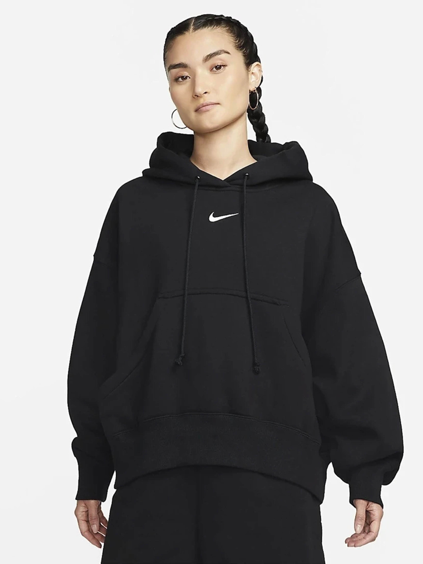 Худи и свитшоты NIKE SPORTSWEAR PHOENIX FLEECE модель DQ5858-010 Фото