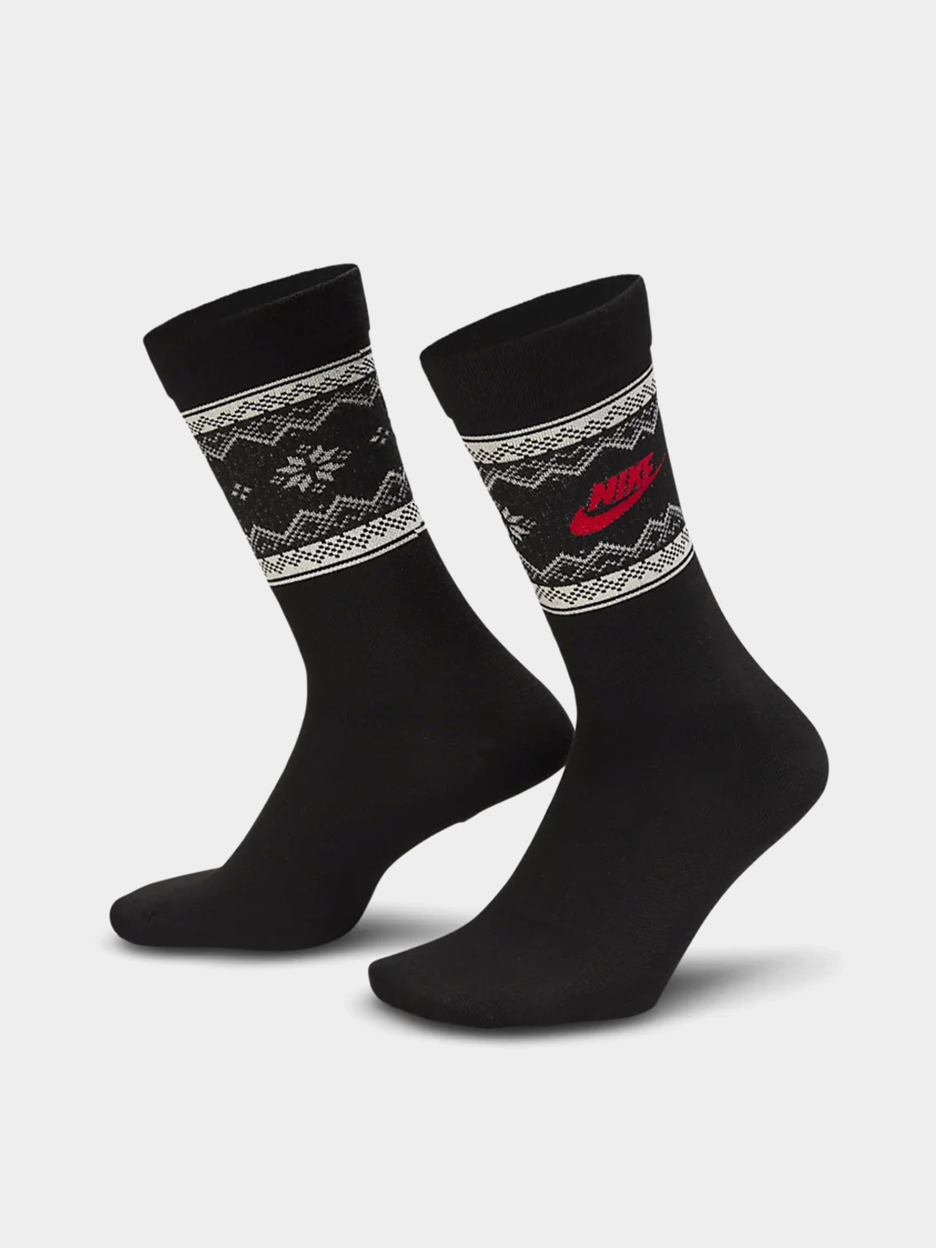 Носки и гольфы NIKE EVERYDAY ESSENTIALS FAIR ISLE модель FZ3071-010 Фото