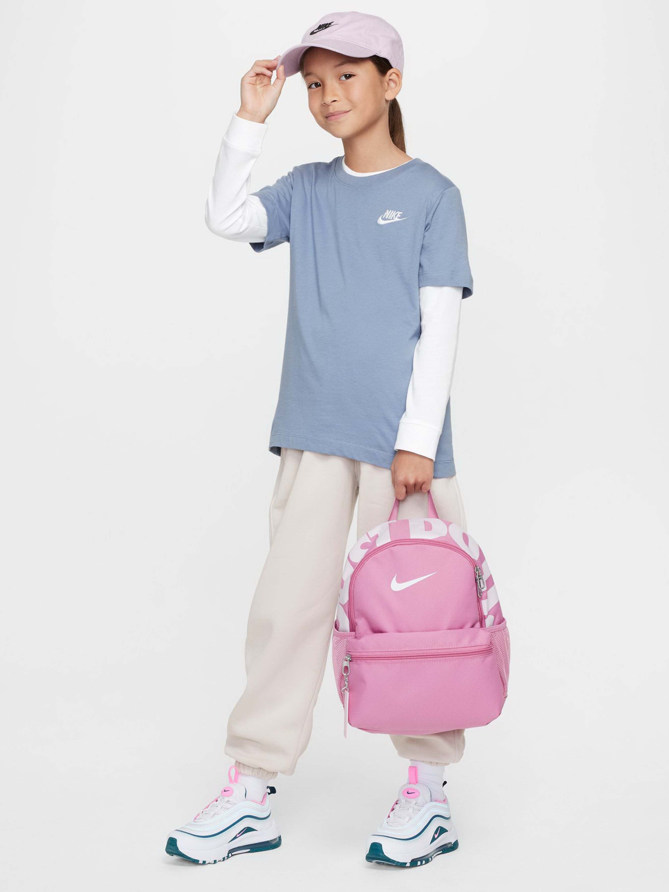 Рюкзаки NIKE BRASILIA JUST DO IT MINI 11L модель DR6091-646 Рюкзаки NIKE BRASILIA JUST DO IT MINI 11L модель DR6091-646 Фото