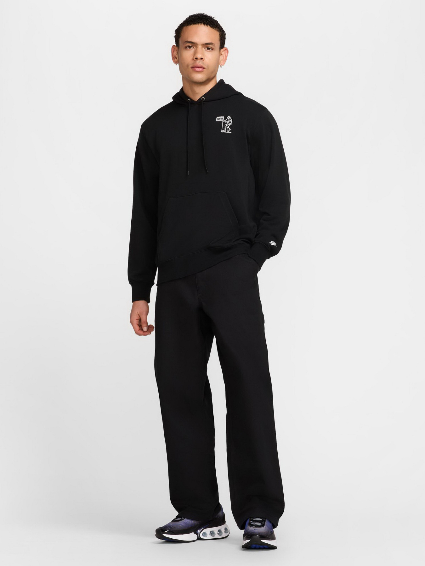 Худи и свитшоты NIKE CLUB FRENCH TERRY PO HDY модель HQ8594-010 Фото