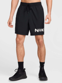 Шорты NIKE DRI-FIT FORM 7" UNLINED SWOOSH модель HJ3105-010 Фото