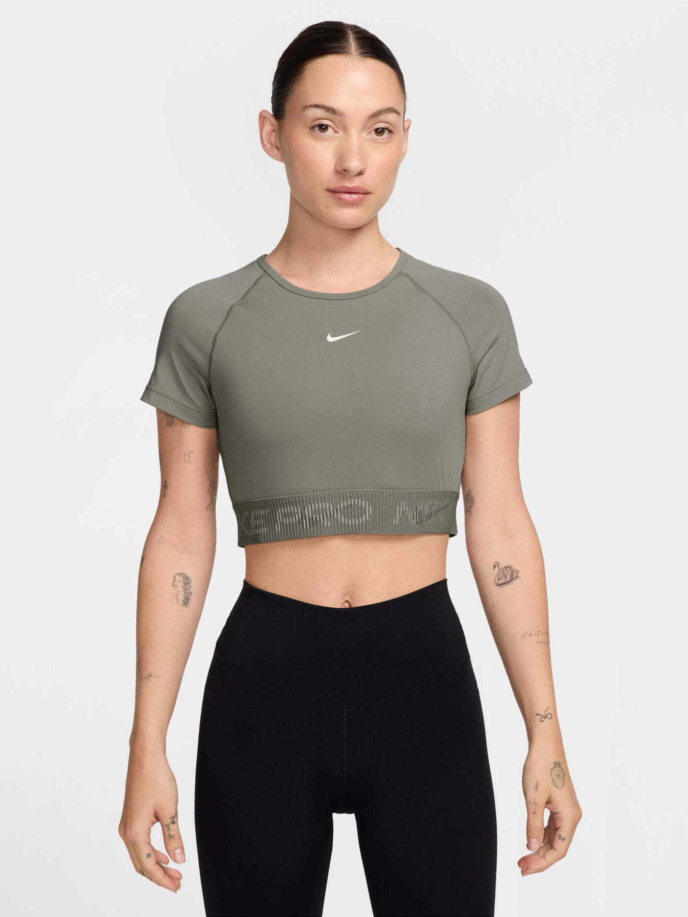 Футболки і поло NIKE PRO DRI-FIT CROP модель HM6369-320 Футболки і поло NIKE PRO DRI-FIT CROP модель HM6369-320 Фото