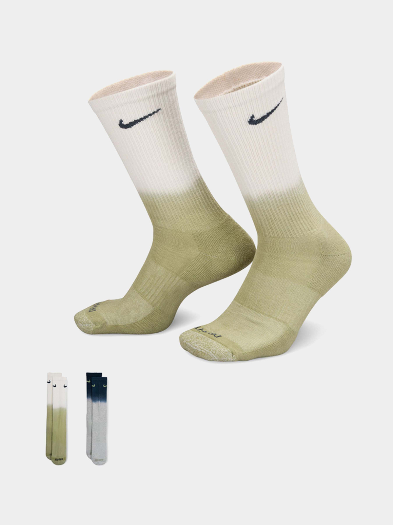 Шкарпетки та гольфи NIKE EVERYDAY CUSIONED CREW модель FQ1355-911 Фото