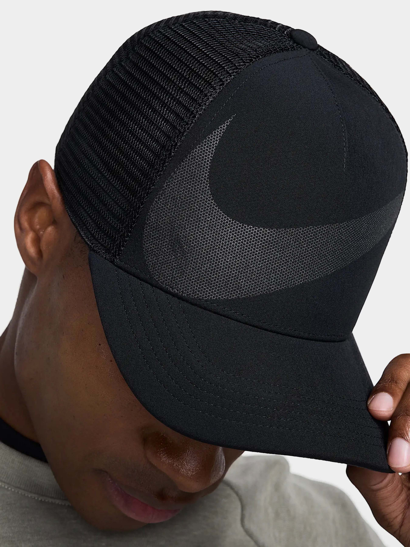 Шапки и кепки NIKE RISE DRI-FIT TRUCKER модель HJ7018-010 Фото