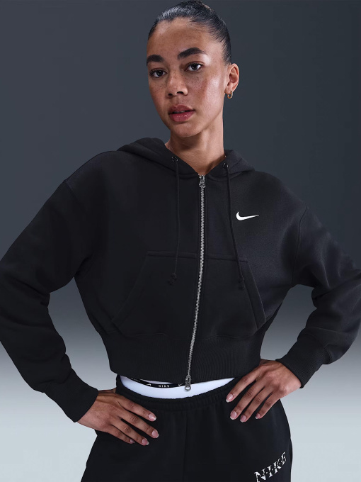 Худі та світшоти NIKE SPORTSWEAR PHOENIX FLEECE модель HV2426-010 Фото