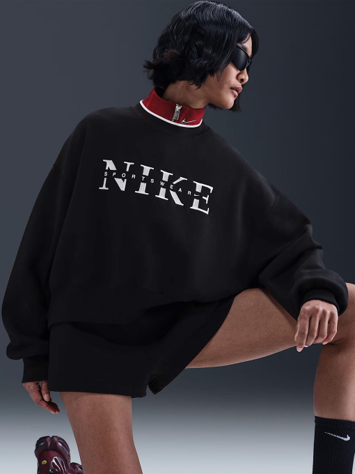 Худі та світшоти NIKE SPORTSWEAR PHOENIX FLEECE модель IH4056-010 Фото
