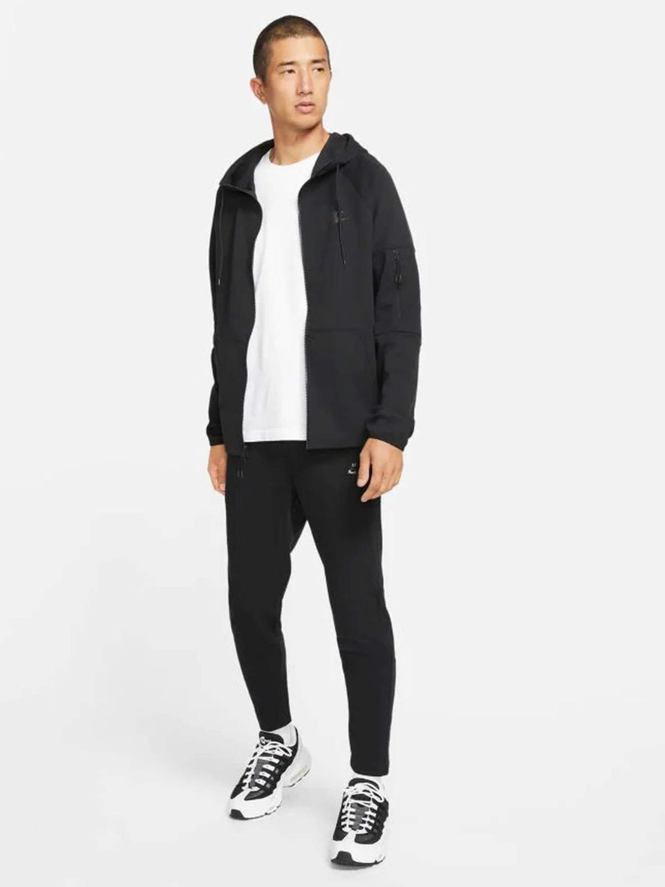 Худі та світшоти NIKE NSW TE FZ FLC модель DD5284-010 Фото