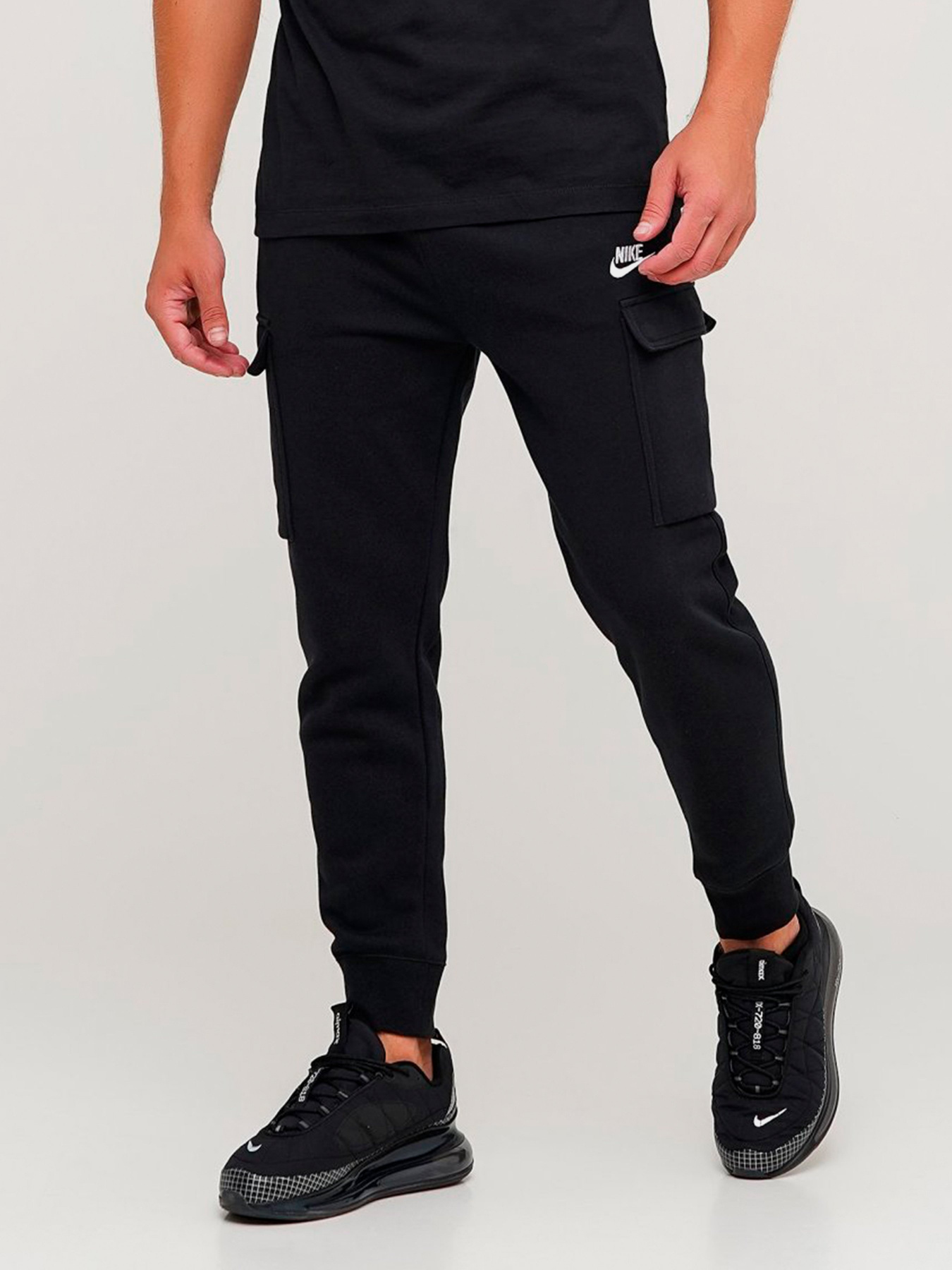 Брюки NIKE M NSW CLUB PANT CARGO BB модель CD3129-010 Брюки NIKE M NSW CLUB PANT CARGO BB модель CD3129-010 Фото