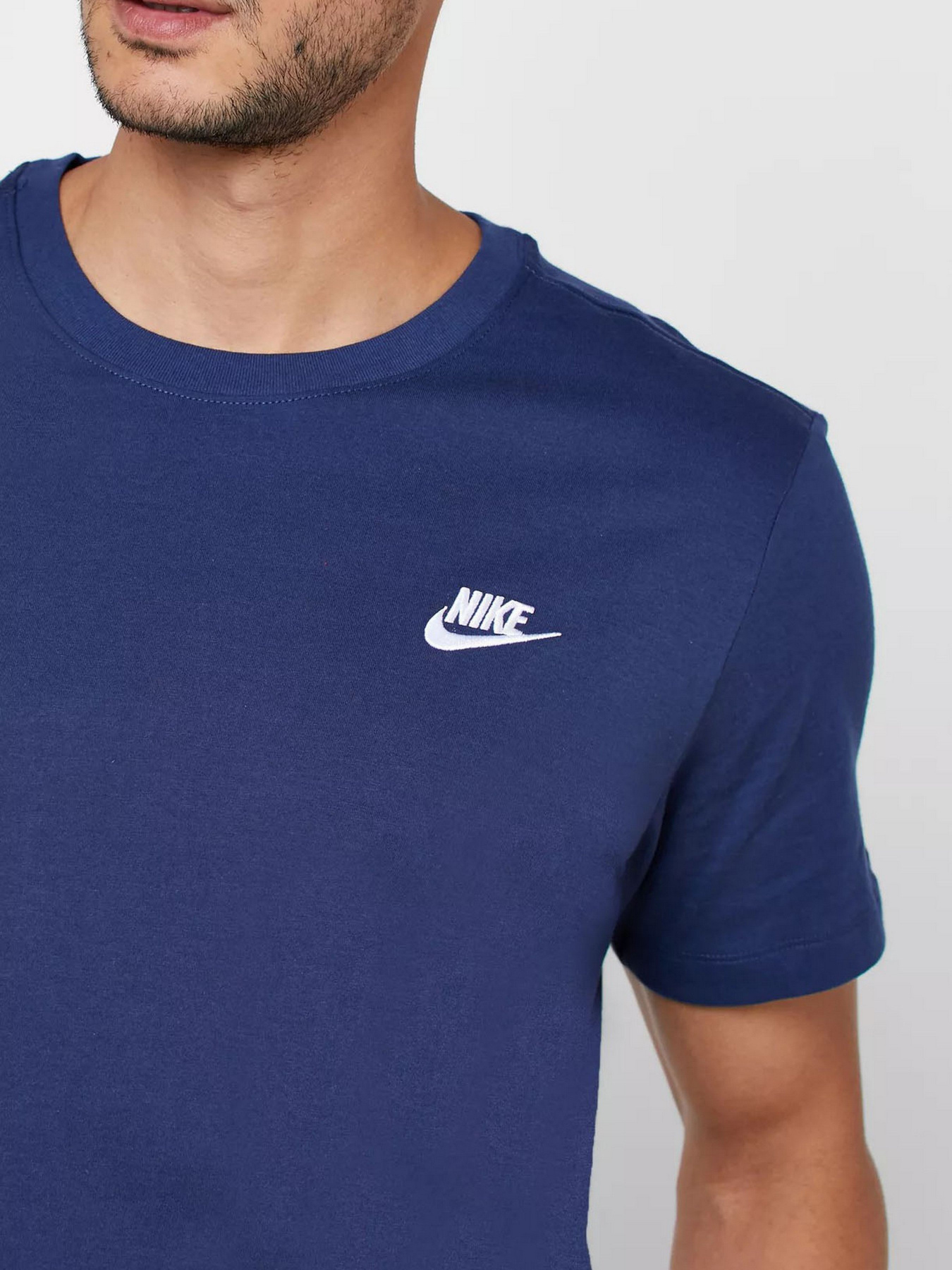Футболки и поло NIKE Sportswear Club модель AR4997-410 Футболки и поло NIKE Sportswear Club модель AR4997-410 Фото