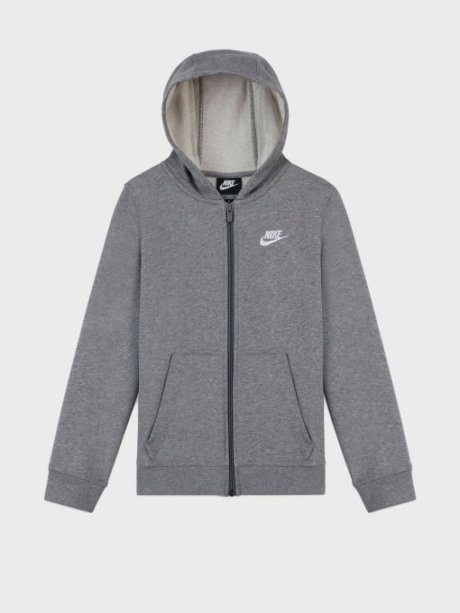 Худі та світшоти NIKE Sportswear Club French Terry Full-Zip модель DD1698-091 Фото