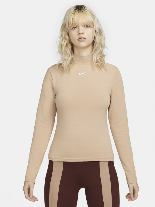 Свитры и кардиганы NIKE NSW ESSNTL MOCK LS TOP модель DD5882-200 Фото