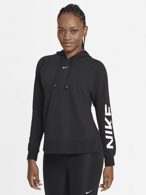 Худи и свитшоты NIKE Dri-Fit Graphic Hoodie модель DD6294-010 Фото