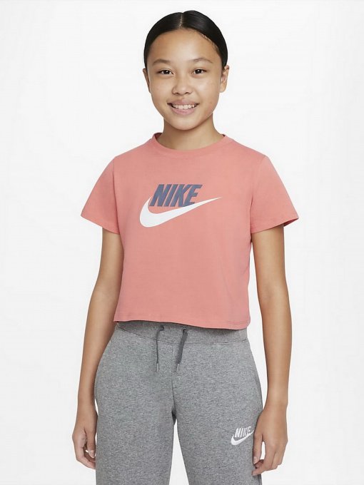 Футболки и поло NIKE G Nsw Tee Crop Futura модель DA6925-603 Фото