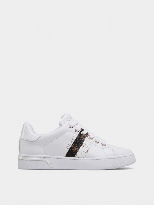 Кеди GUESS Reel модель FL5REE-ELE12-WHIWH Фото