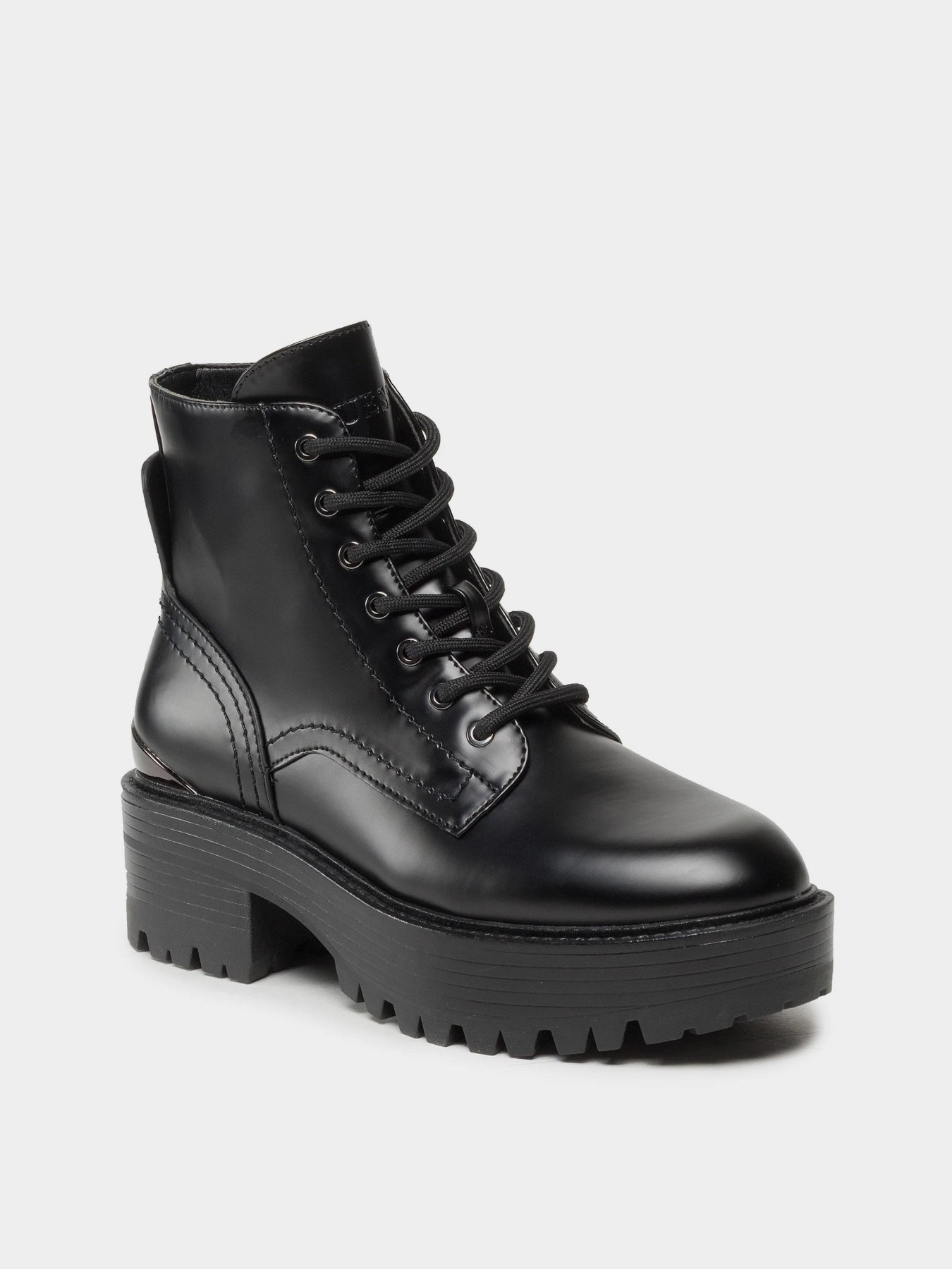 Черевики та чоботи GUESS Folowe модель FL7FOL.LEA10;BLACK Черевики та чоботи GUESS Folowe модель FL7FOL.LEA10;BLACK Фото