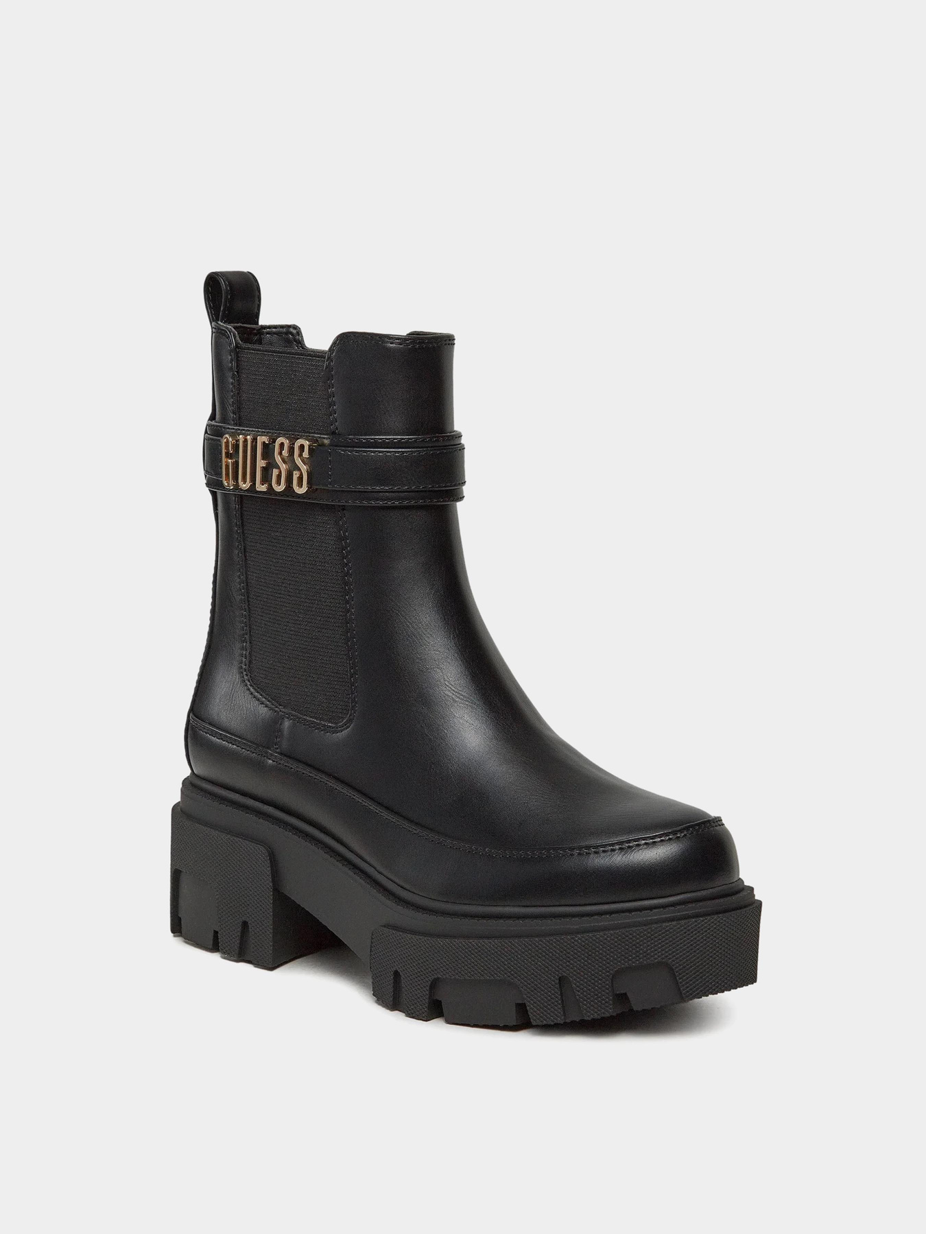 Ботинки и сапоги GUESS Yelma модель FL8YEA.ELE10;BLACK Ботинки и сапоги GUESS Yelma модель FL8YEA.ELE10;BLACK Фото