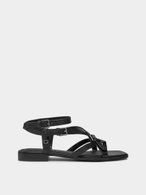Сандалии GUESS Tamper модель FLJTAM.LEA03;BLACK Фото