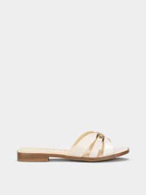 Шлёпанцы GUESS Realla модель FLJRLL.LEA19;CREAM Фото