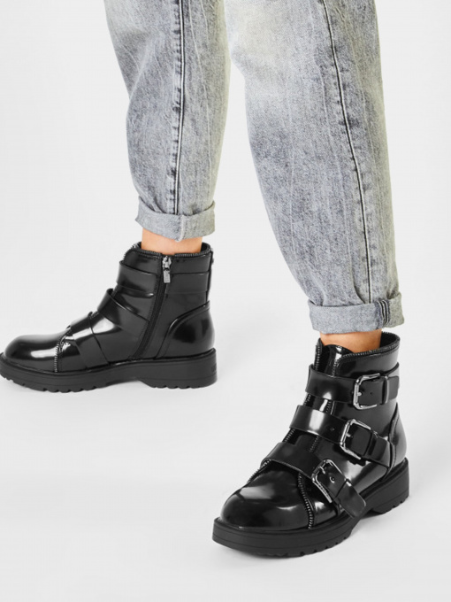 Ботинки и сапоги GUESS модель FL7WEN-ELE10-BLACK Фото