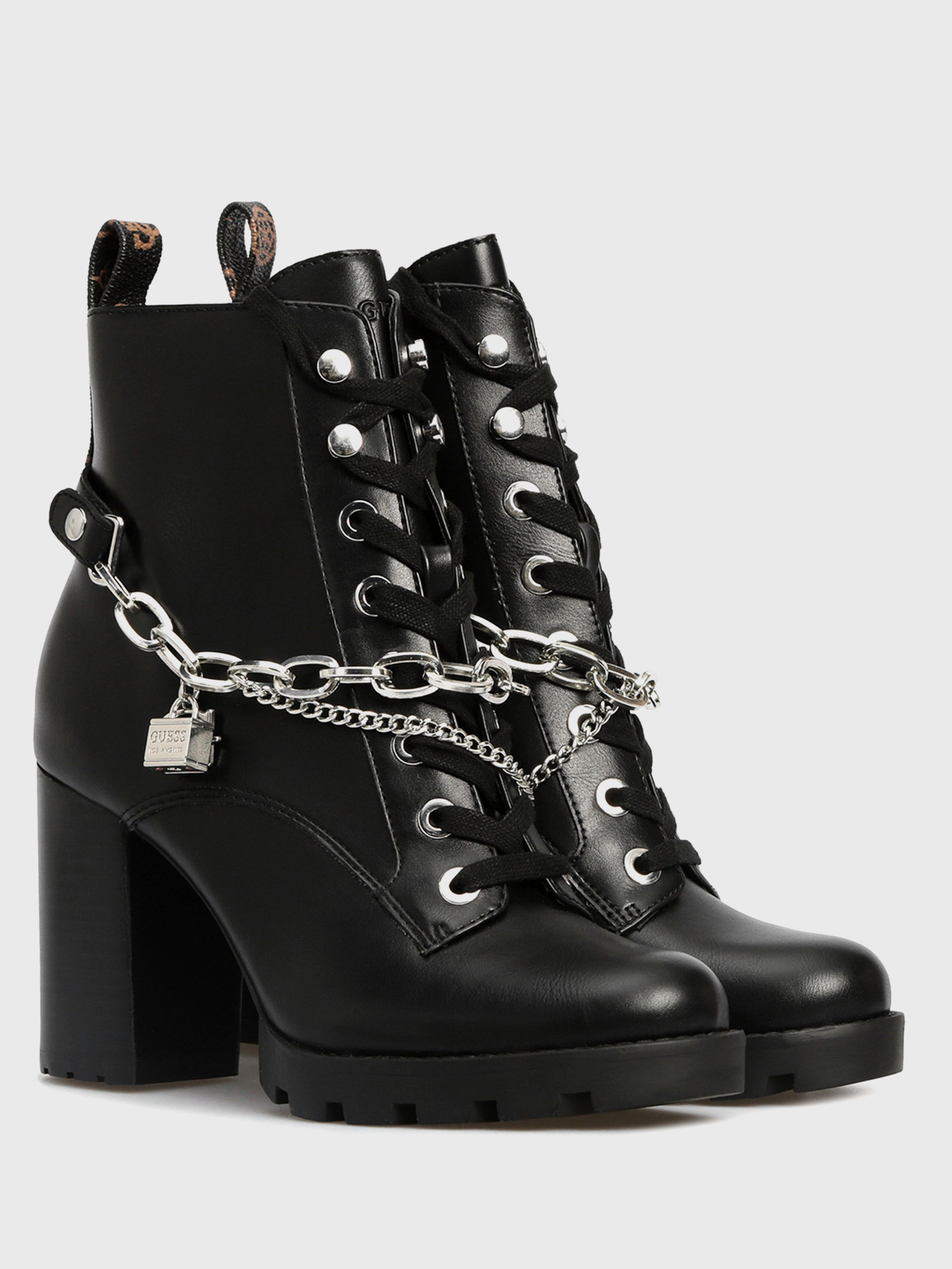 Черевики та чоботи GUESS Raizel модель FL7RAL-ELE10-BLACK Фото