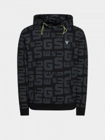 Худі та світшоти GUESS Galen Hooded Sweatshirt модель Z2YQ16.K7ON1;JBLK Фото