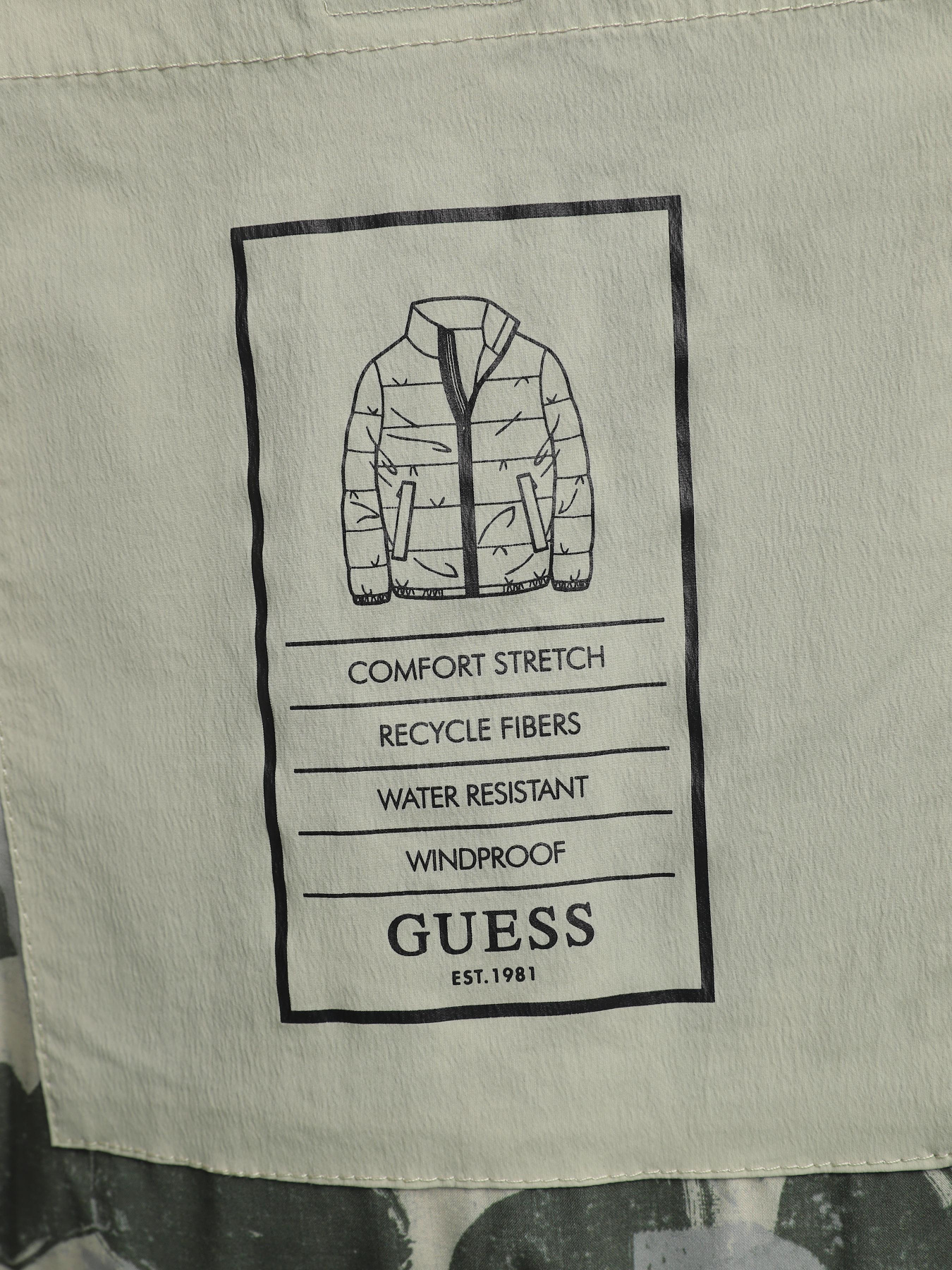 Куртки и дубленки GUESS модель M3BL18.WFOU2;G8DK Фото