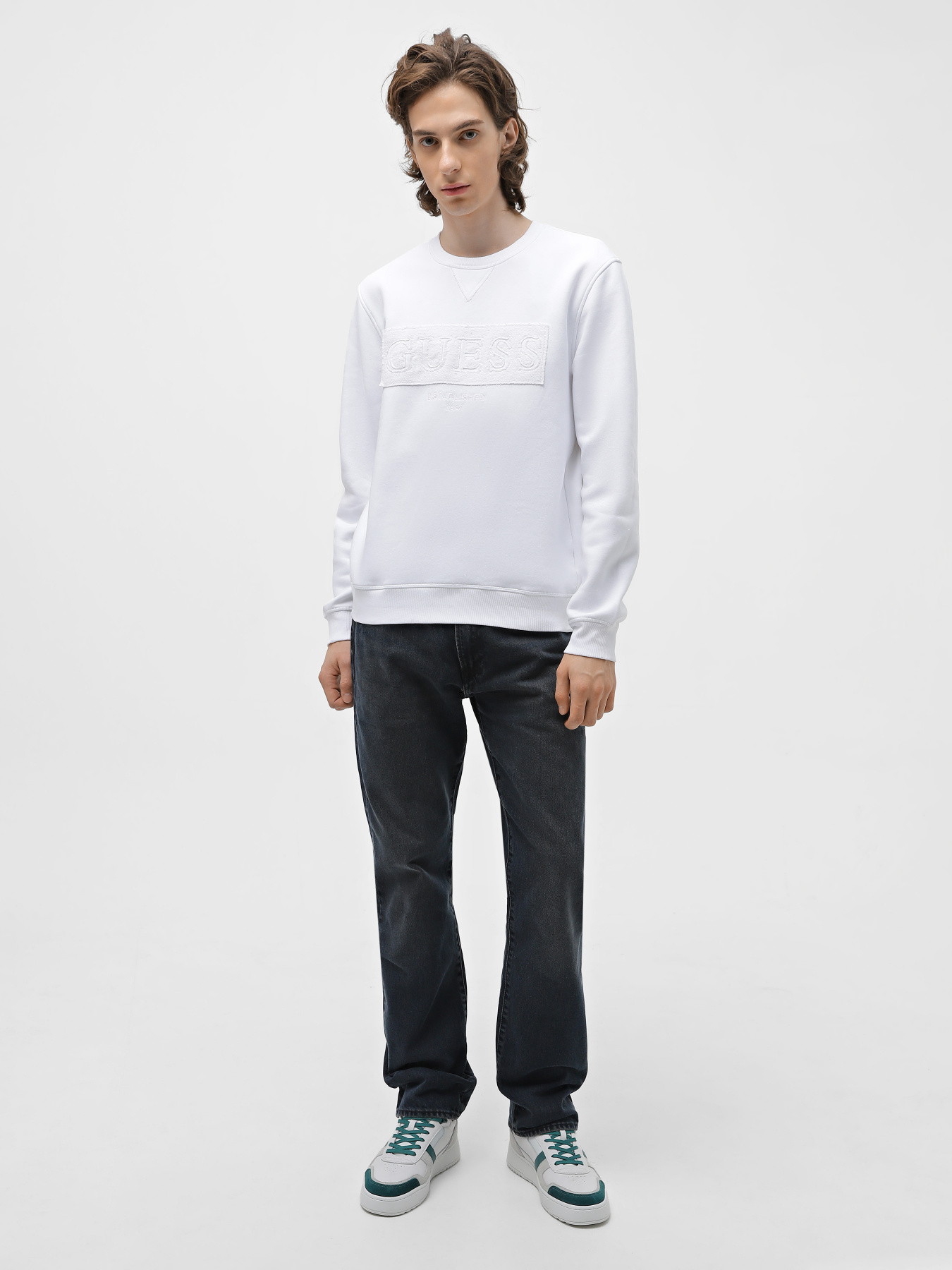 Худи и свитшоты GUESS Beau Cn Sweatshirt модель M3BQ08.K9Z21;G011 Фото