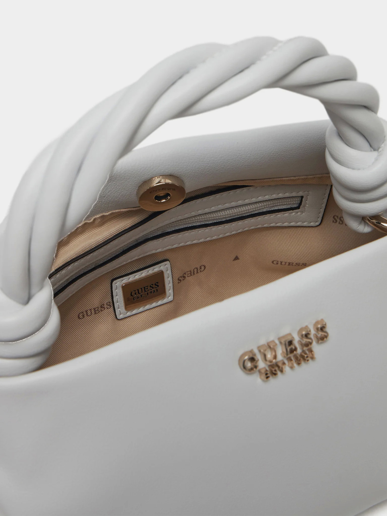 Сумки GUESS Sansa модель HWNG84.76110;WHI Фото