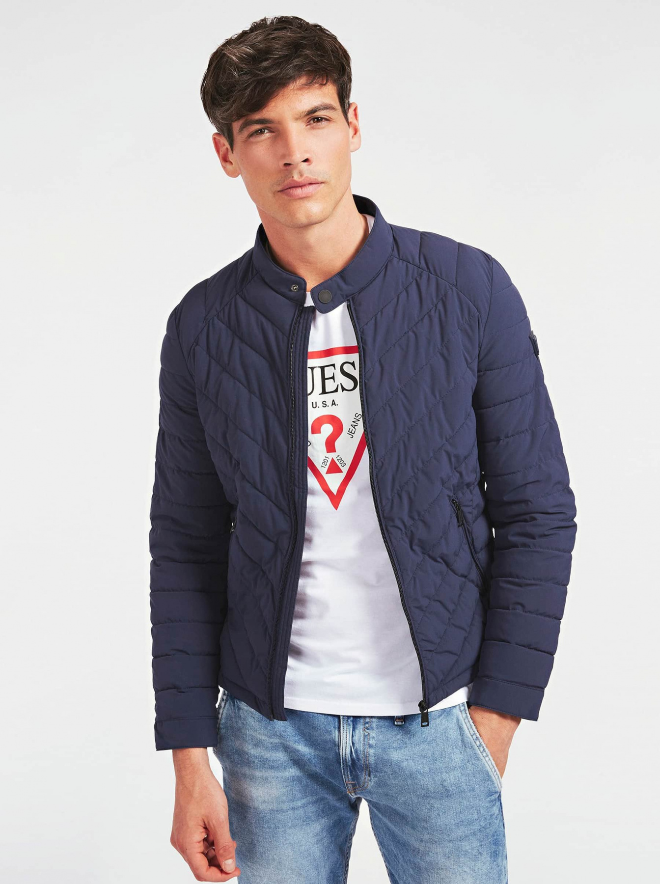 Куртки и дубленки GUESS модель M0YL05-WCOG0-G720 Фото