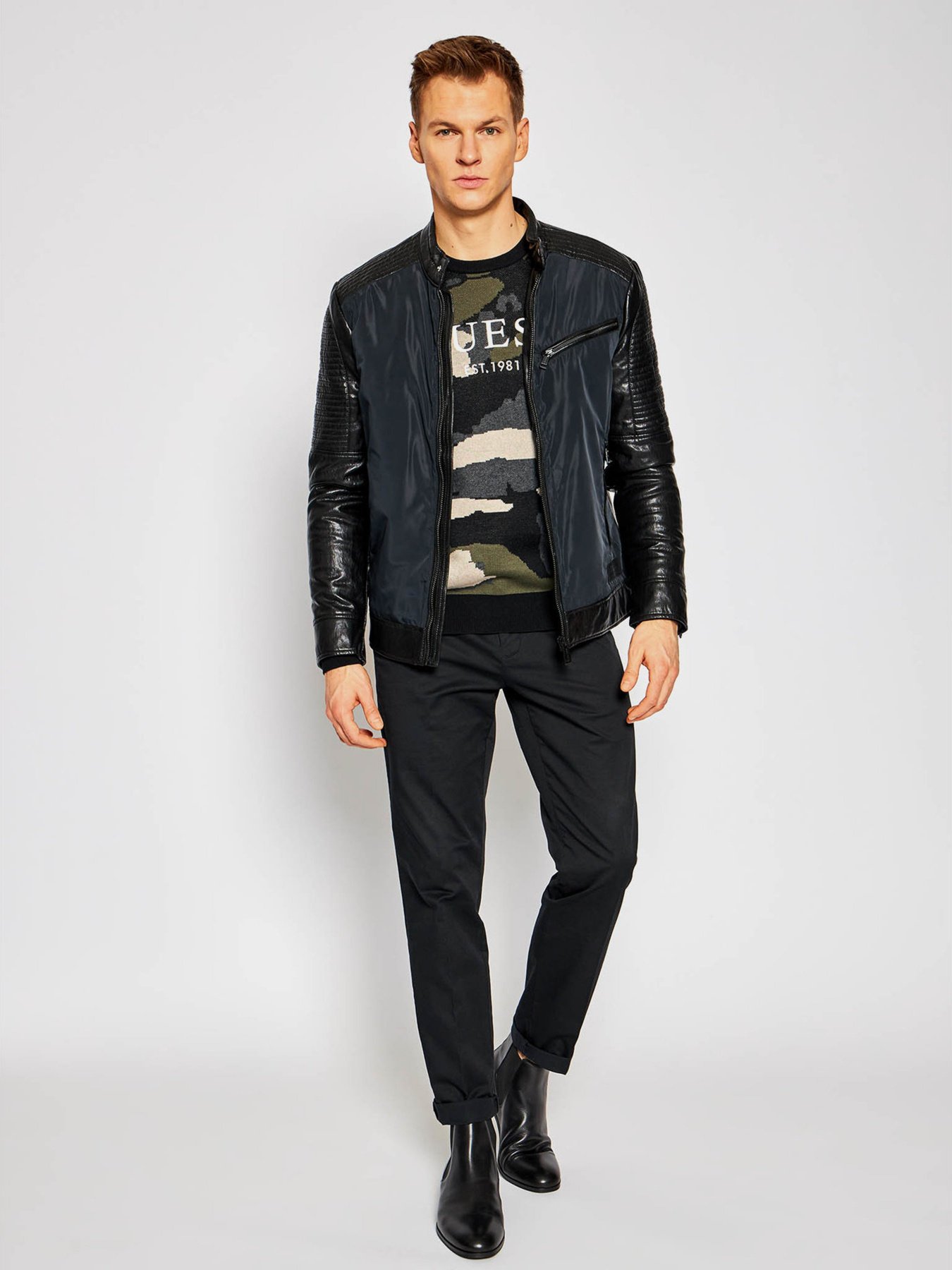 Светри та кардигани GUESS модель M1RR62-Z2SC0-F81Z Светри та кардигани GUESS модель M1RR62-Z2SC0-F81Z Фото
