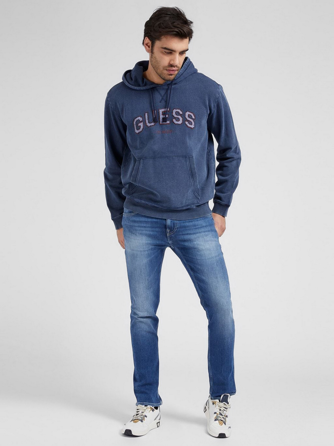 Джинсы GUESS Miami Skinny модель M1YAN1.D4GV5;1CRM Фото