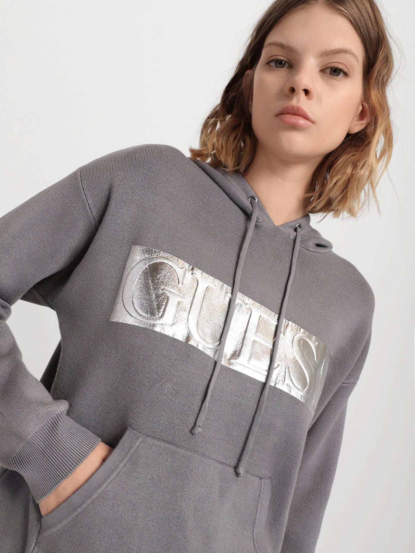 Худи и свитшоты GUESS модель W1BR26.Z26I0;DGH Фото