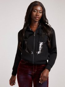Худи и свитшоты GUESS модель W1BQ05.K7UW2;JBLK Фото