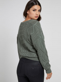 Свитры и кардиганы GUESS Slouchy Cable Noemi модель W1BR50.Z2QA0;F8BE Фото