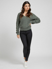 Свитры и кардиганы GUESS Slouchy Cable Noemi модель W1BR50.Z2QA0;F8BE Фото