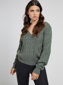 Свитры и кардиганы GUESS Slouchy Cable Noemi модель W1BR50.Z2QA0;F8BE Фото