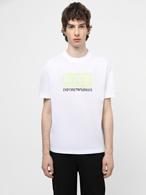 Футболки и поло EA7 Logo Series модель 3DPT40-PJFBZ-1100 Фото