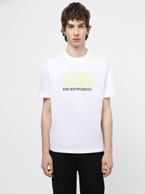 Футболки і поло EA7 Logo Series модель 3DPT40-PJFBZ-1100 Фото