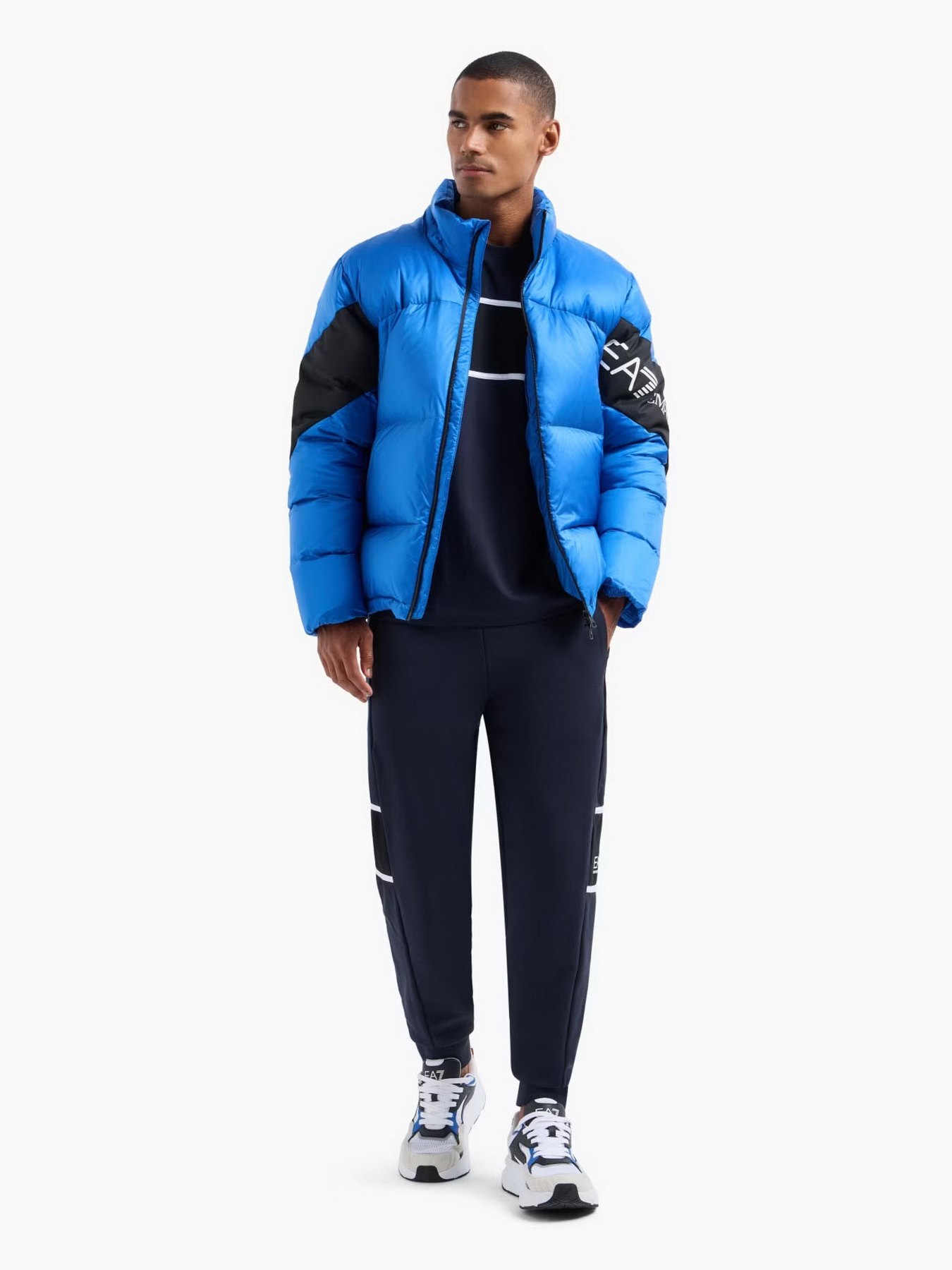Штани EA7 Athletic Colour Block модель 6DPP92-PJTKZ-1562 Фото