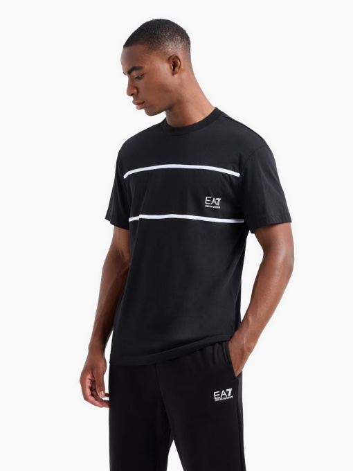 Футболки и поло EA7 Athletic Colour Block модель 6DPT47-PJTJZ-1200 Фото